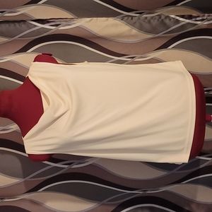 Cowl neck sleeveless top